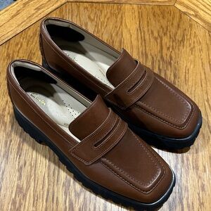 Clarks Brown Loafers